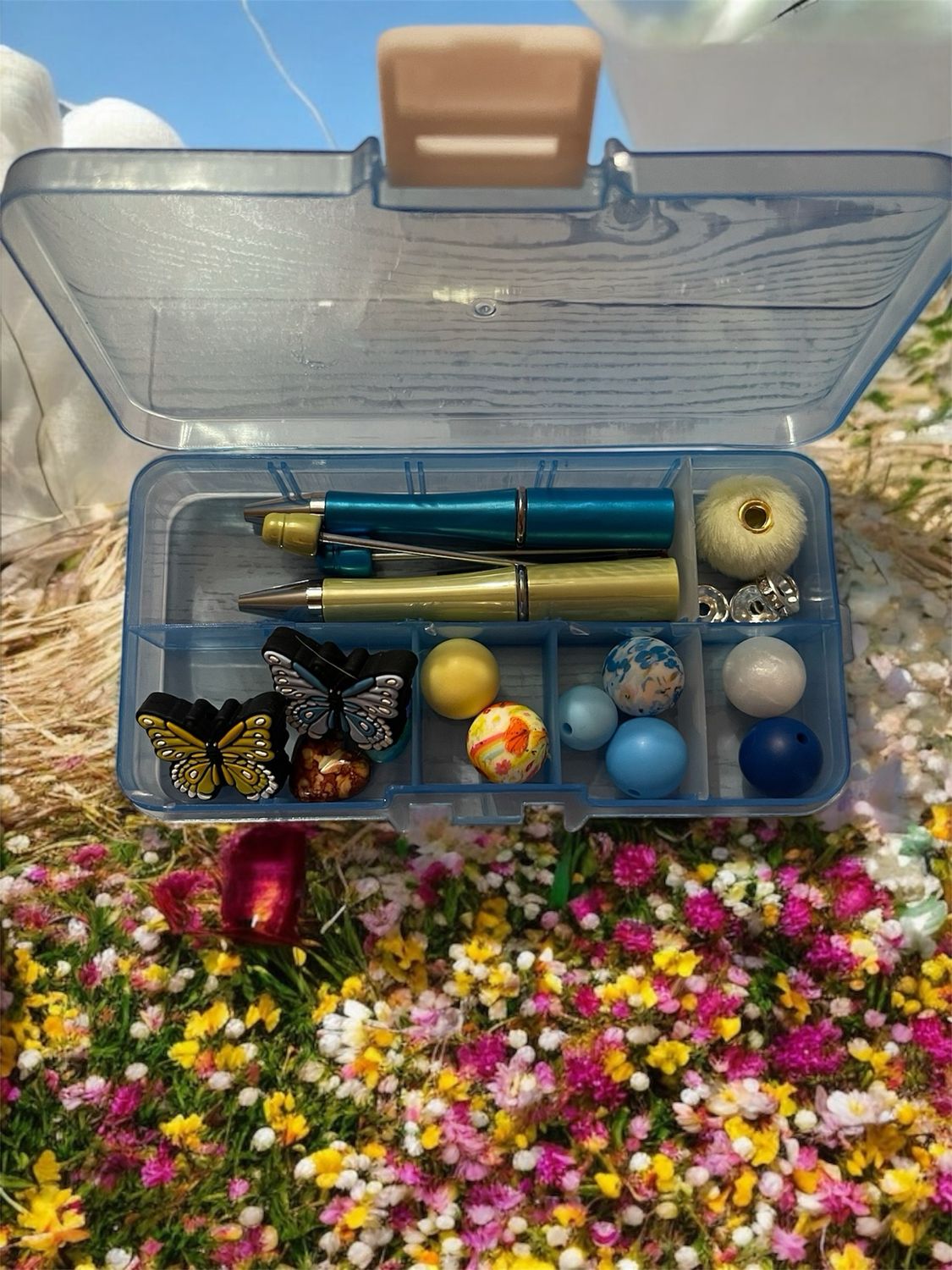 Butterflies And Hearts Pen Making Kit - 2 Pens