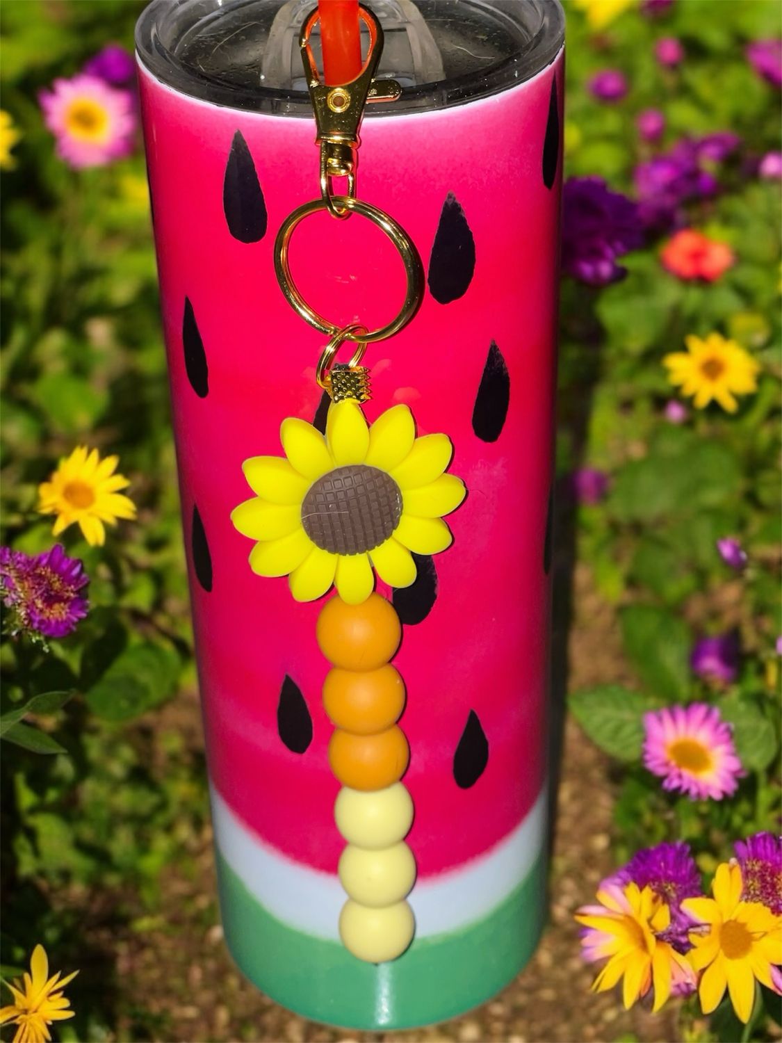 Sunflower Tumbler Jewelry - Tumbler Not Included
