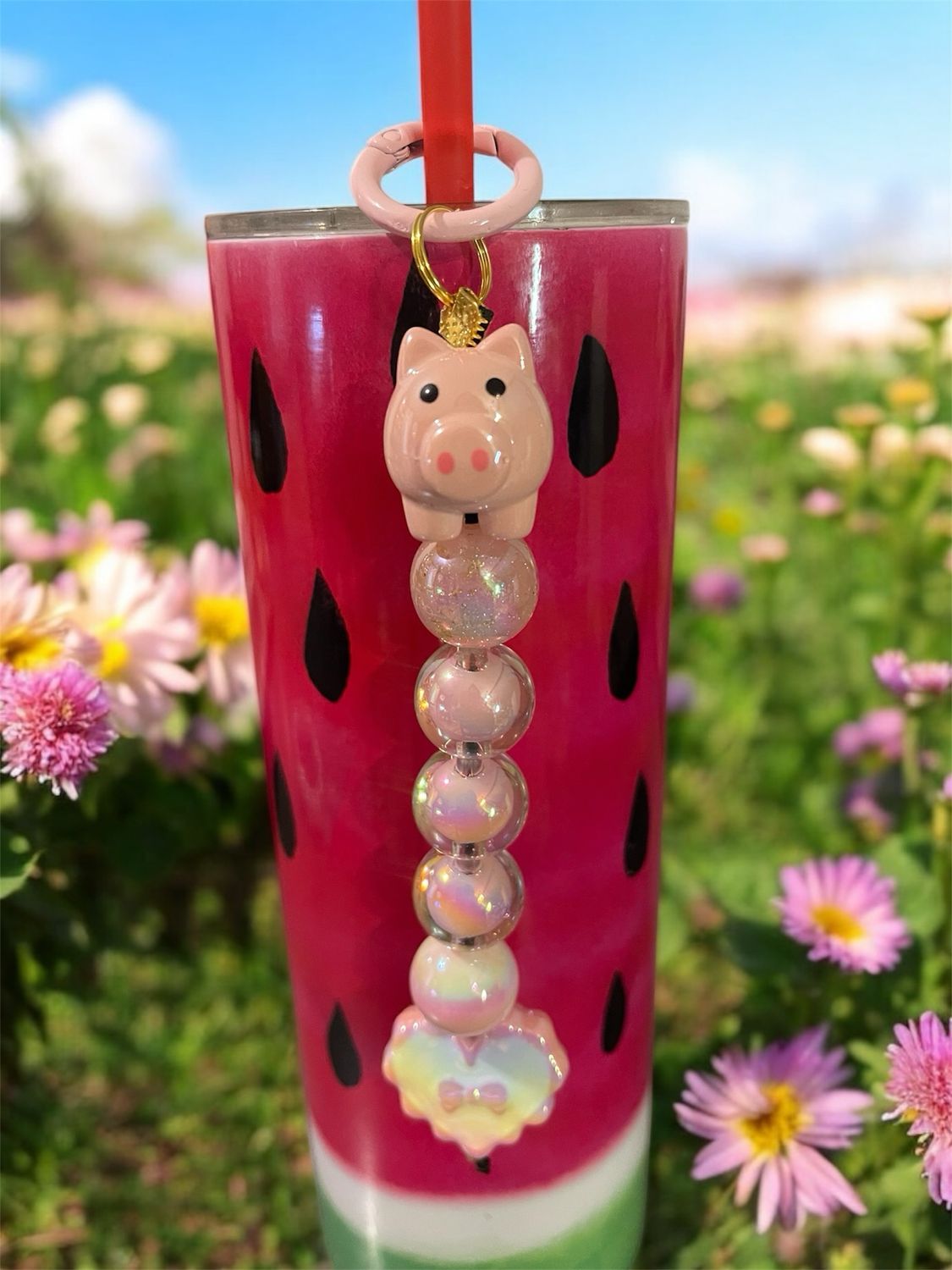 Piggy tumbler Charm