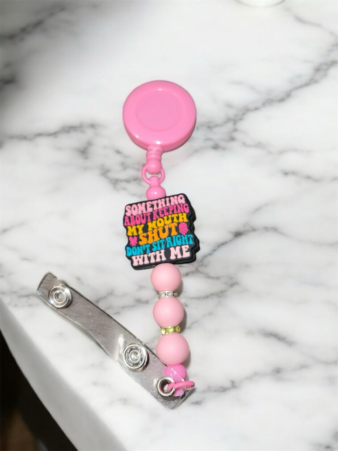 Something About Keeping My Mouth Shut Don’t Sit Right With Me - Lanyard
