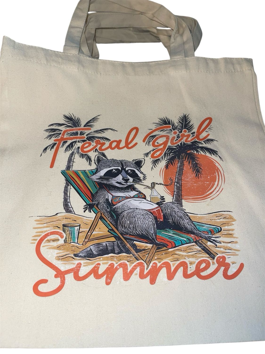 Feral Girl Summer Tote