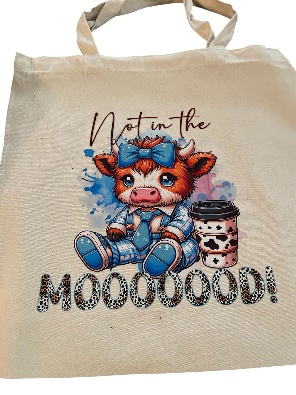 Not In The Mooooood Tote