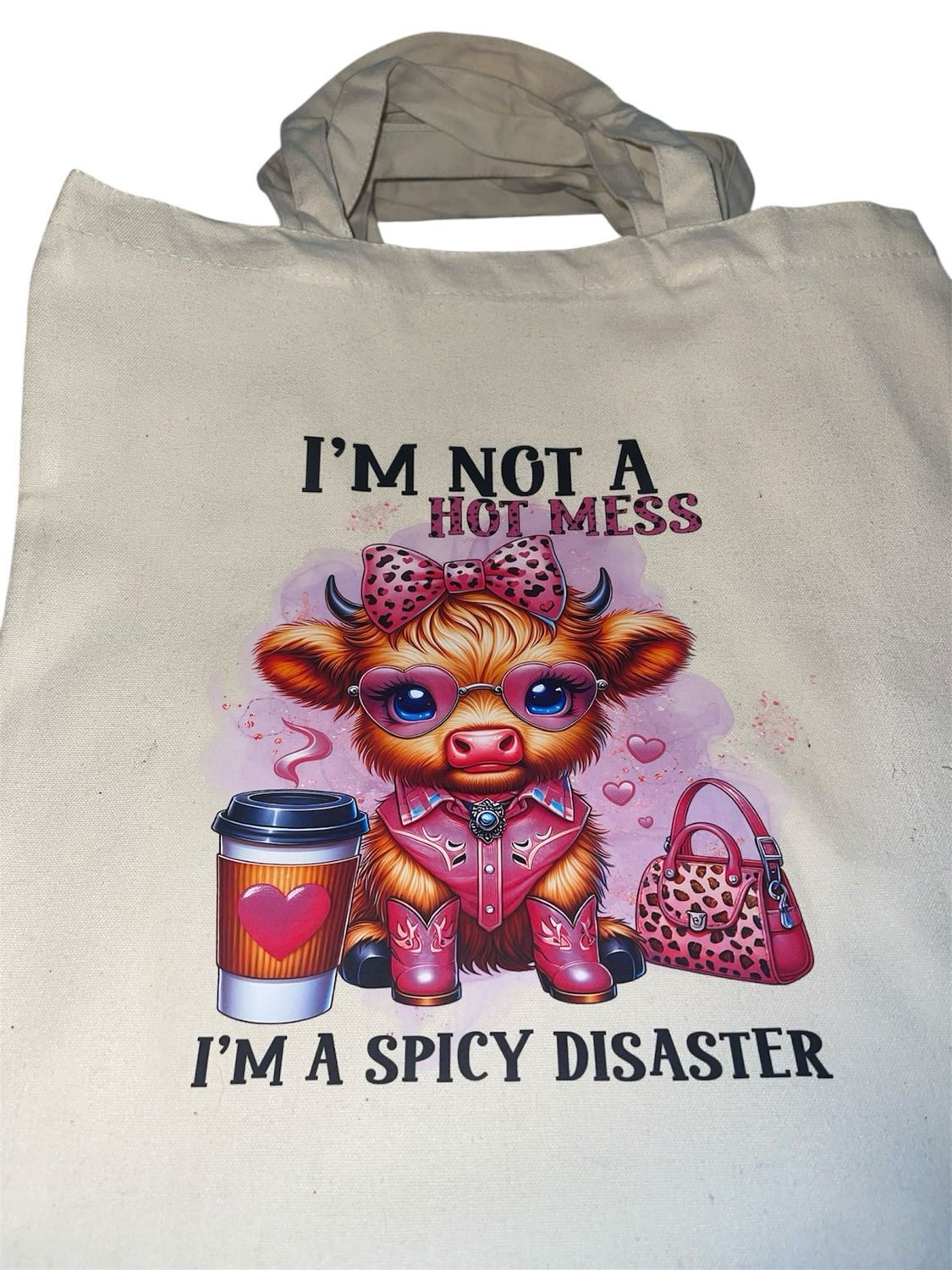 I’m Not A Mess I’m A Spicy Disaster Tote