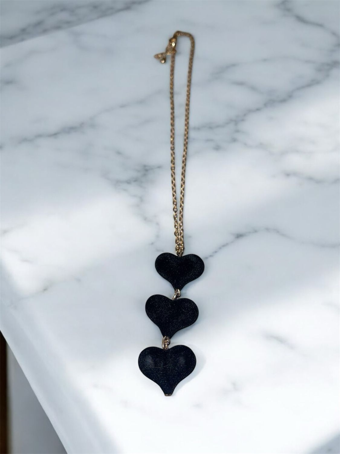 Three Heart Necklace
