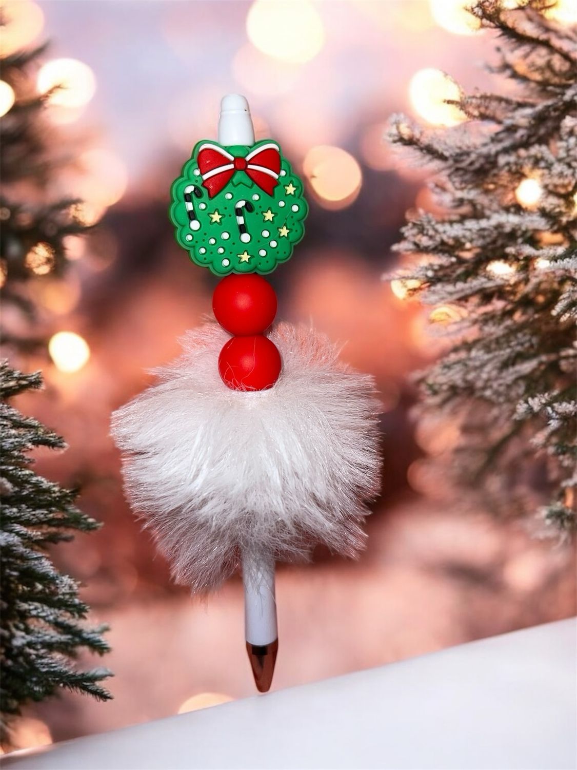 Christmas Wreath Pen