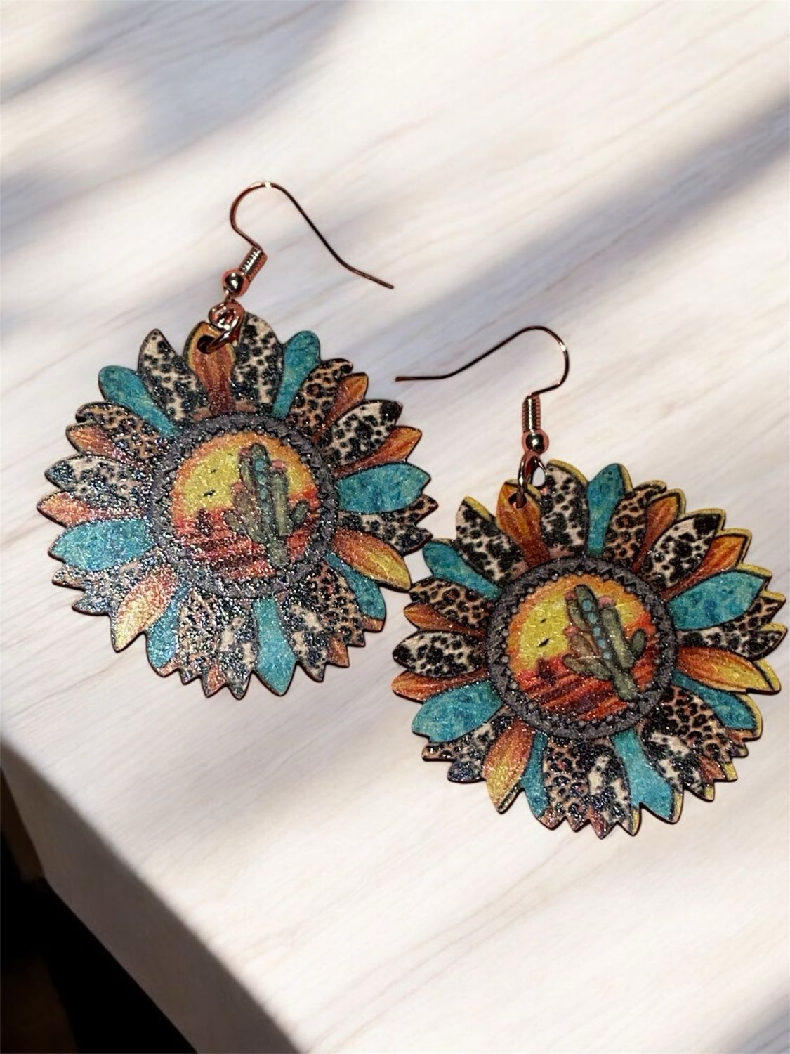 Turquoise And More Earrings