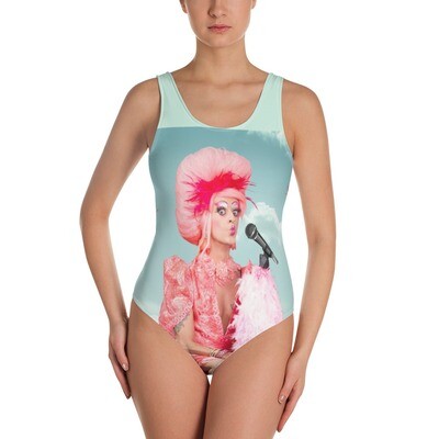 Maillot de Bain 1 Pièce Mado flamant 