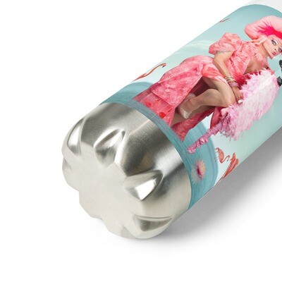 Bouteille en acier inoxydable Mado Flamant