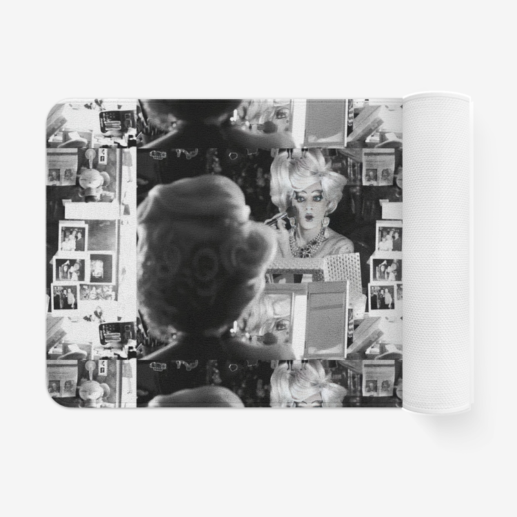 Tapis de bain en microfibre Mado miroir