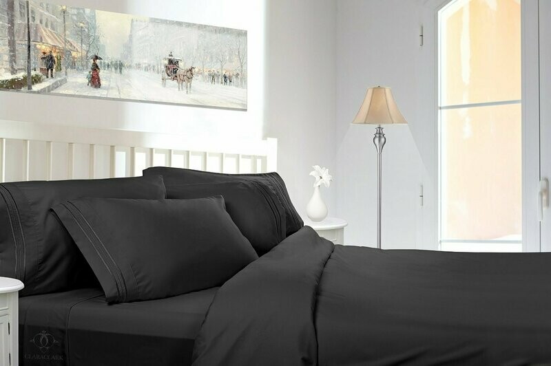 King Sheet Set - Black