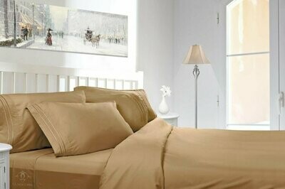 King Sheet Set - Camel