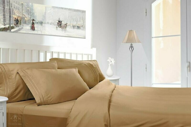 King Sheet Set - Camel