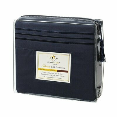 King Sheet Set - Navy