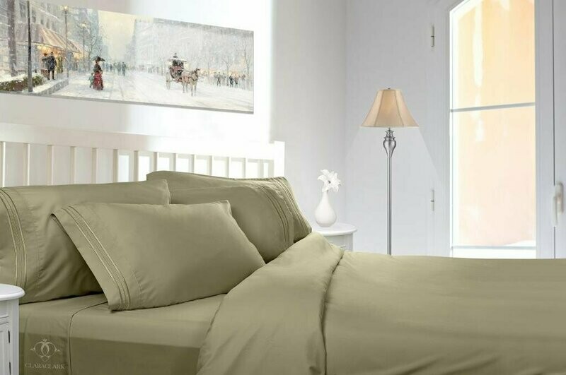 King Sheet Set - Sage