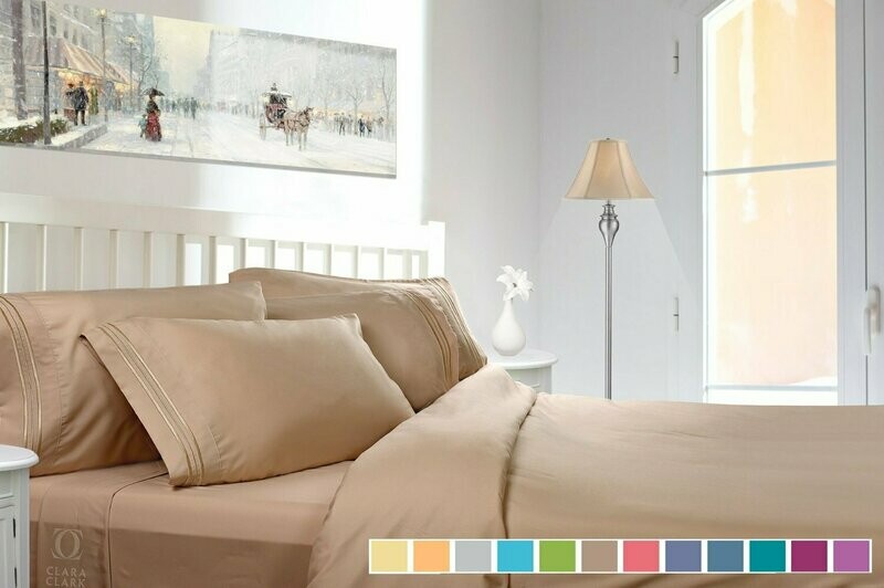 King Sheet Set - Sand