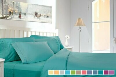King Sheet Set - Teal