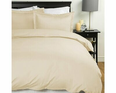 Queen/Full Duvet Cover Set - Beige