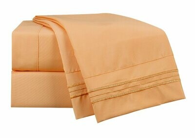 Queen Sheet Set - Apricot