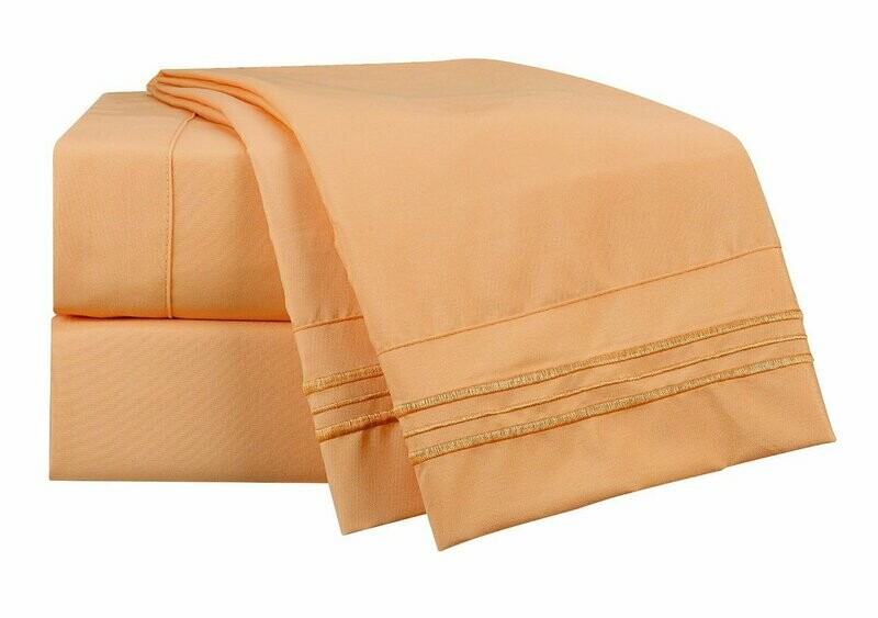 Queen Sheet Set - Apricot