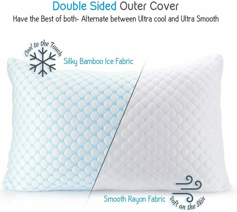 Cool Gel Memory Foam Pillow - Standard
