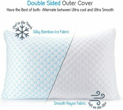 Cool Gel Memory Foam Pillow - Standard
