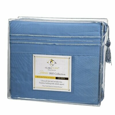 Queen Sheet Set - Blue Heaven