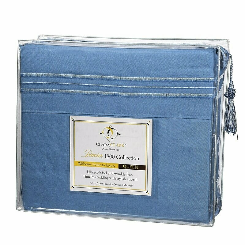 Queen Sheet Set - Blue Heaven