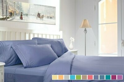 King Sheet Set - Blue Heaven