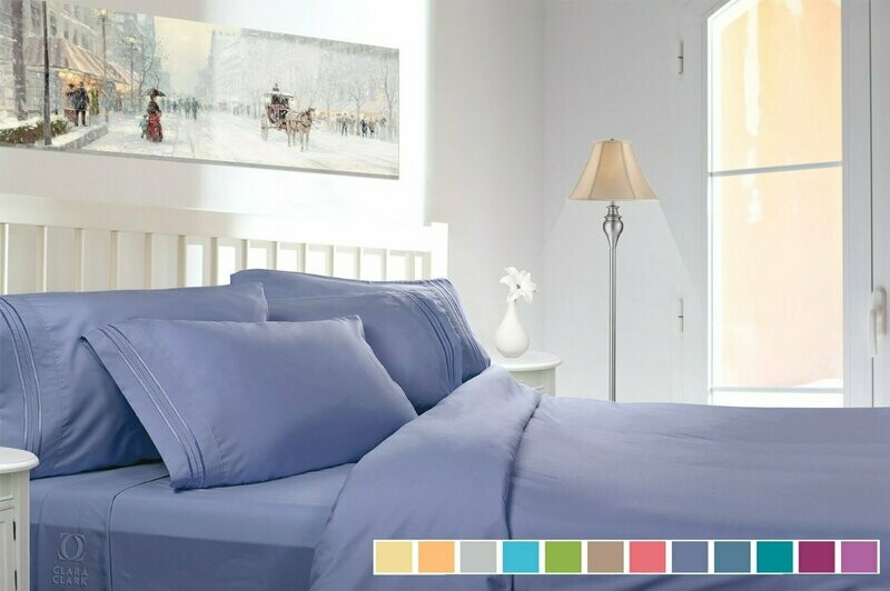 King Sheet Set - Blue Heaven