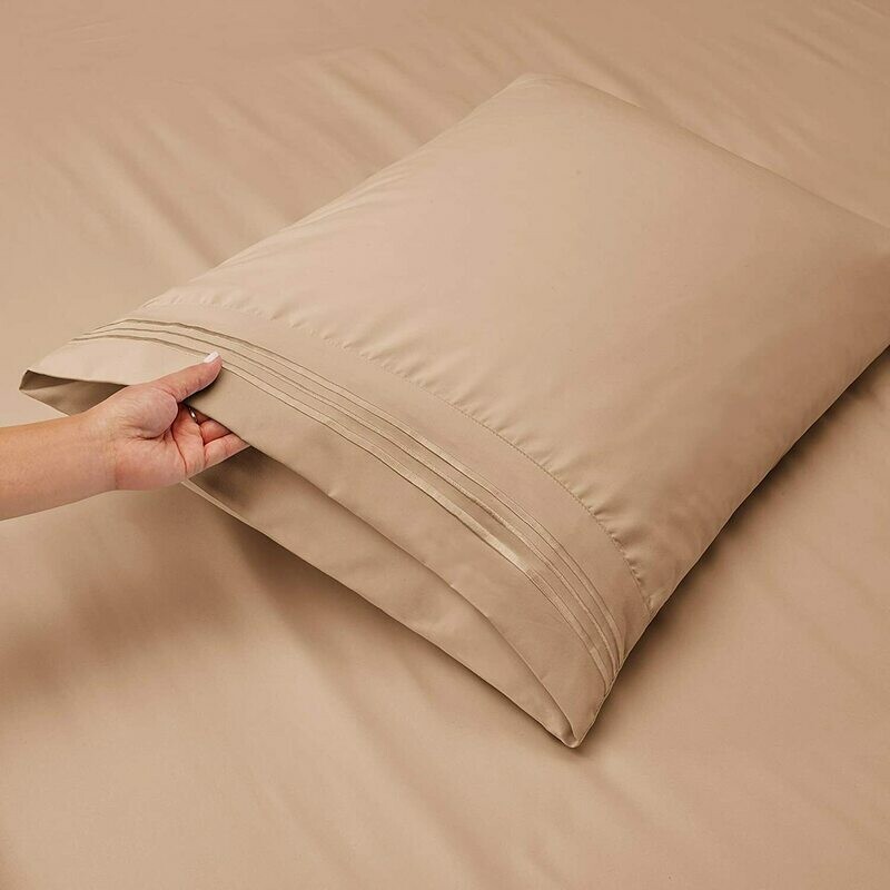 Standard Pillowcases, pk. of 2 - Sand