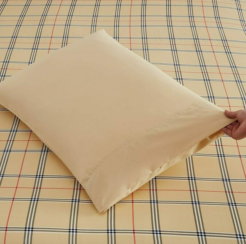 King Sheet Set with Shams - Burberry Yellow  - In Stock