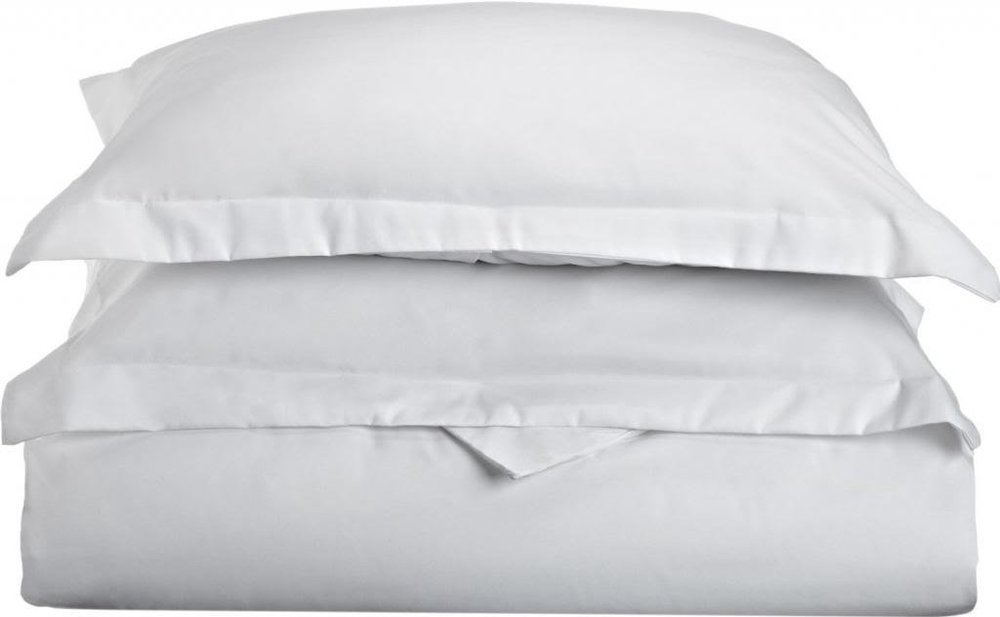 Queen/Full Duvet Cover Set - White