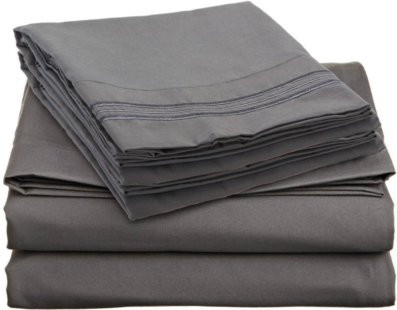 King Sheet Set - Charcoal
