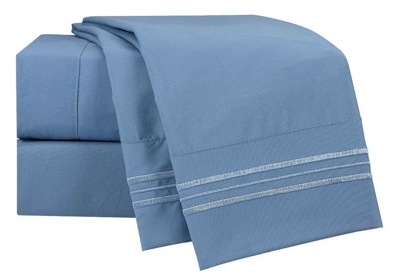 King Sheet Set - Blue Heaven