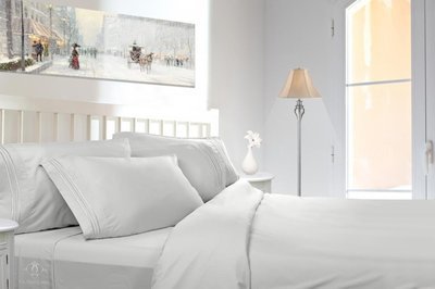 King Sheet Set - White