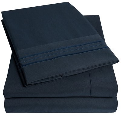 Queen Sheet Set - Navy