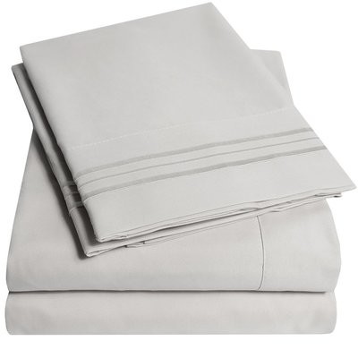Queen Sheet Set - Silver