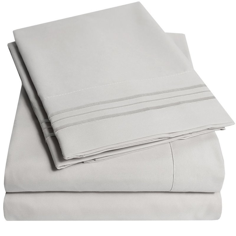 Queen Sheet Set - Silver