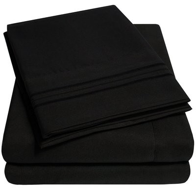 Queen Sheet Set - Black