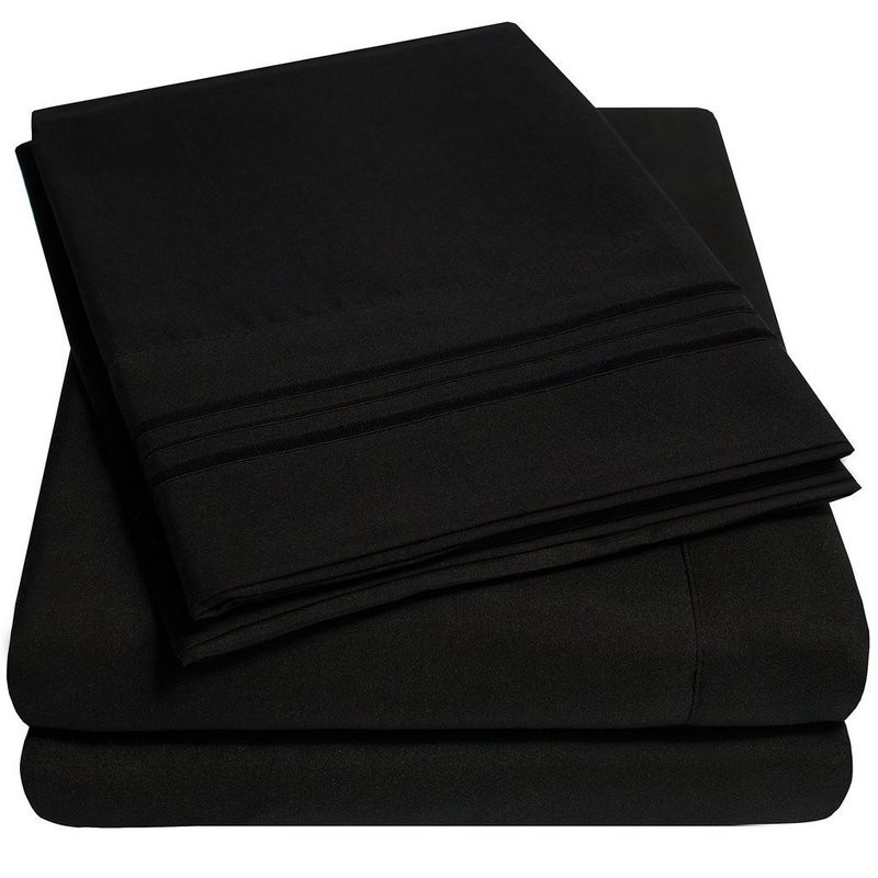 Queen Sheet Set - Black