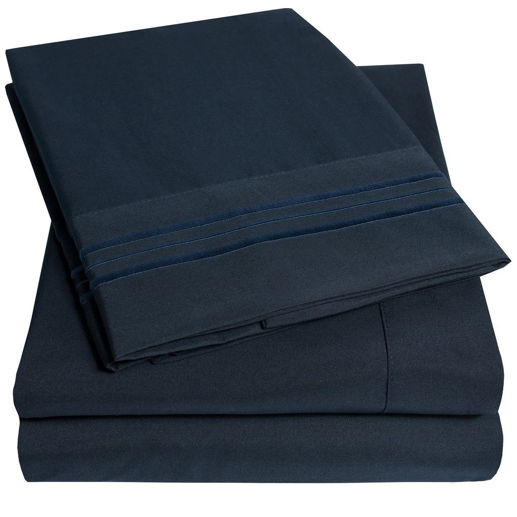 King Sheet Set - Navy