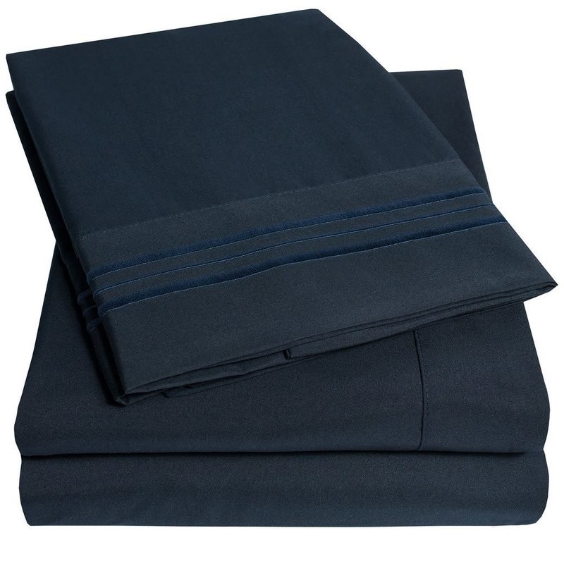King Sheet Set - Navy