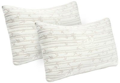 Bamboo Memory Foam Pillow - King