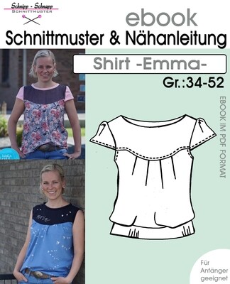 pdf.Schnittmuster Emma Gr.:36-50