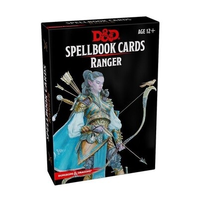 D&amp;D Spellbook Cards Ranger Deck (46 Cards) Revised 2017 Edition