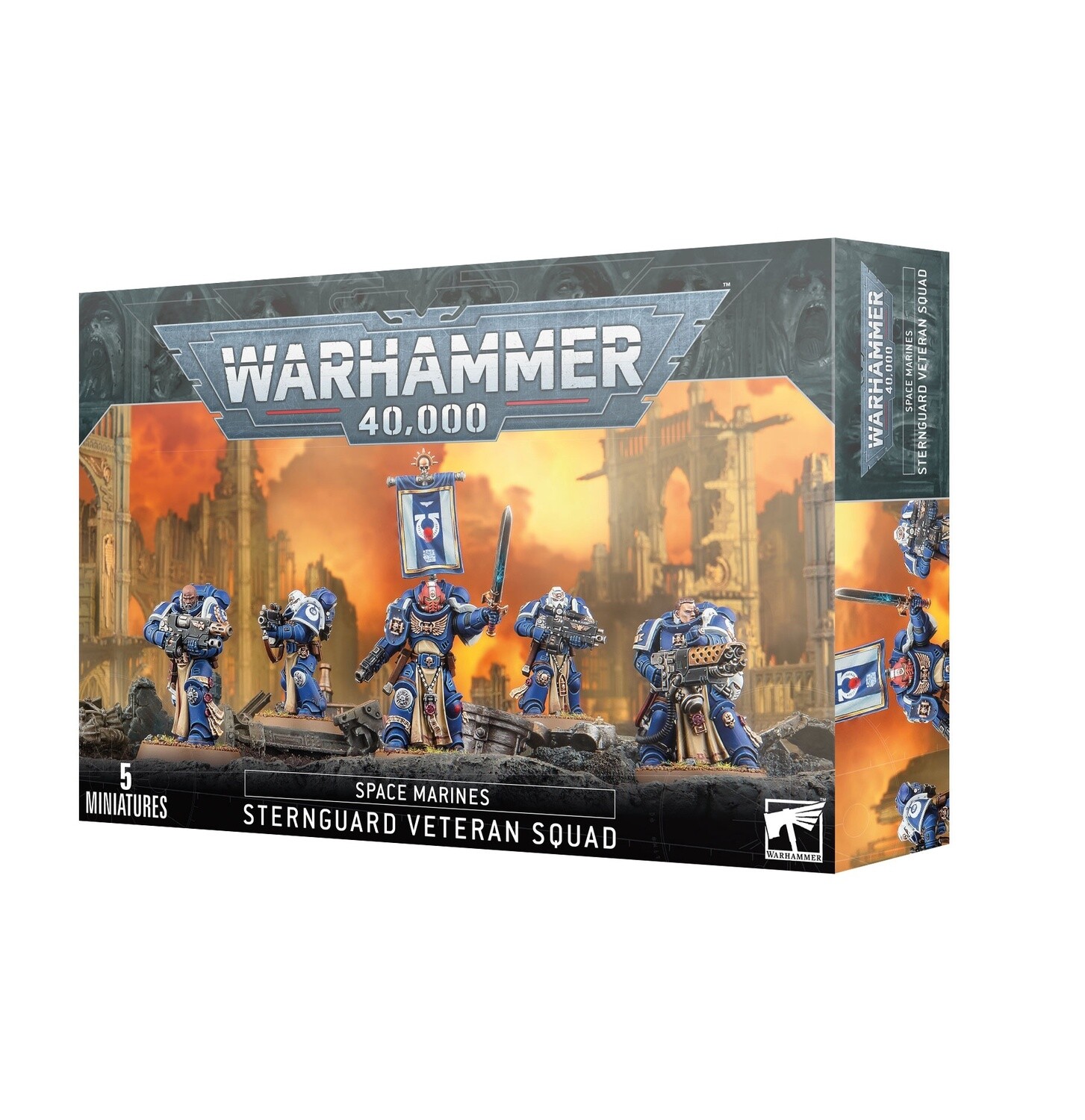 48-49 Space Marines: Sternguard Veteran Squad