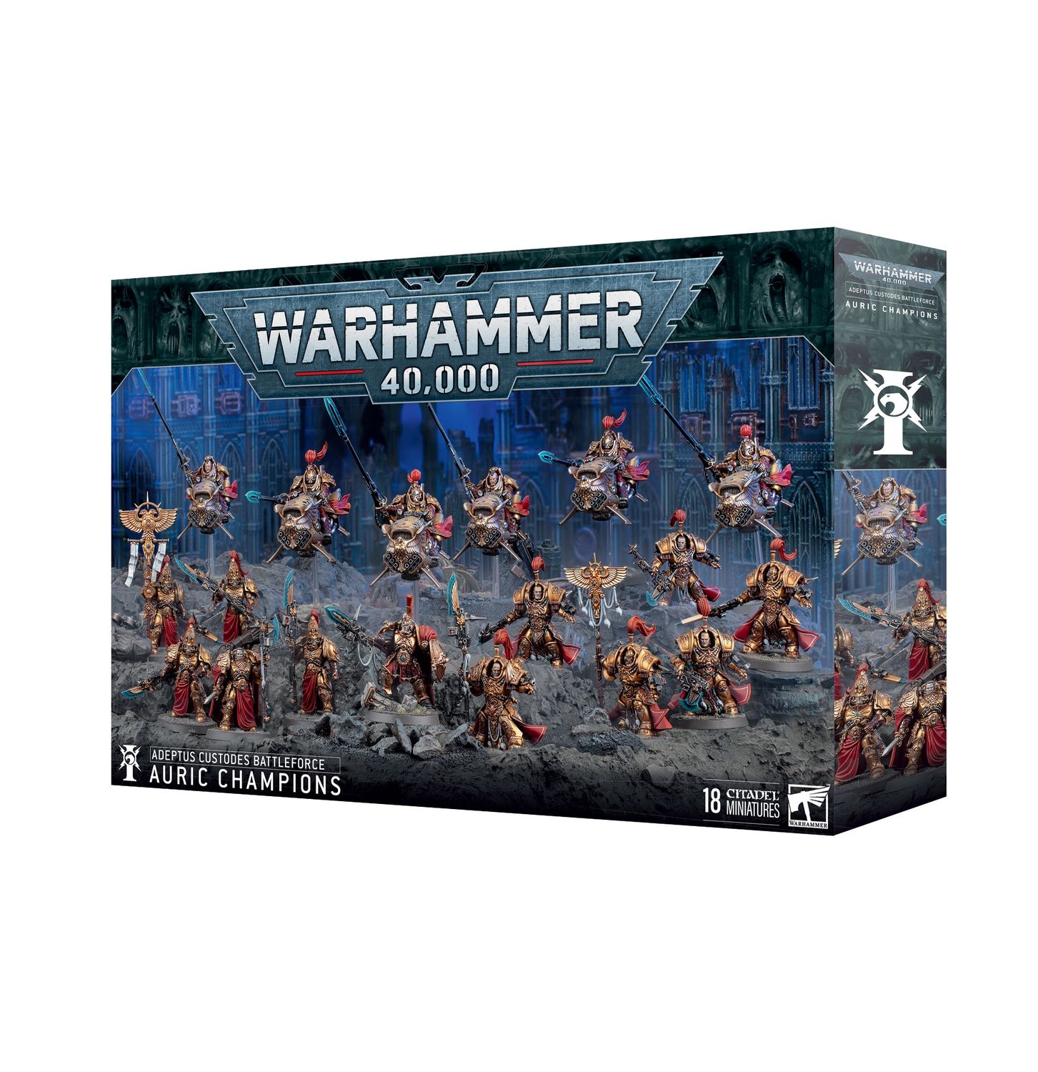 01-20 Adeptus Custodes Battleforce: Auric Champions