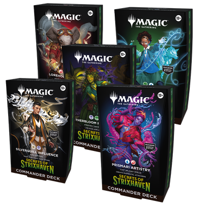Magic: The Gathering – Secrets of Strixhaven Commander Decks