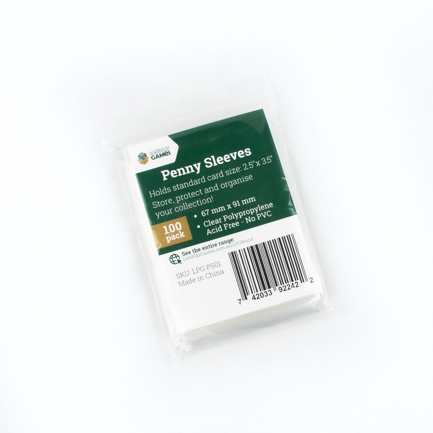 LPG Essentials Penny Sleeves