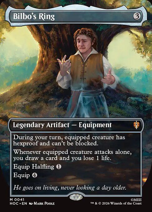 Bilbo's Ring (Borderless Foil) [HOC 41] - NM
